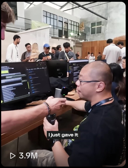 AI conference interview short-form thumbnail